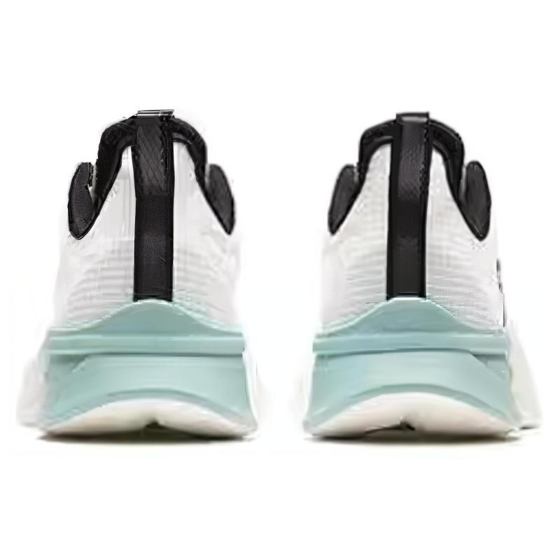 Anta Hydrogen Run Wear Resistant And Lightweight Low Top Sprint Running Shoes Men's White Blue Sneakers 912335501-6