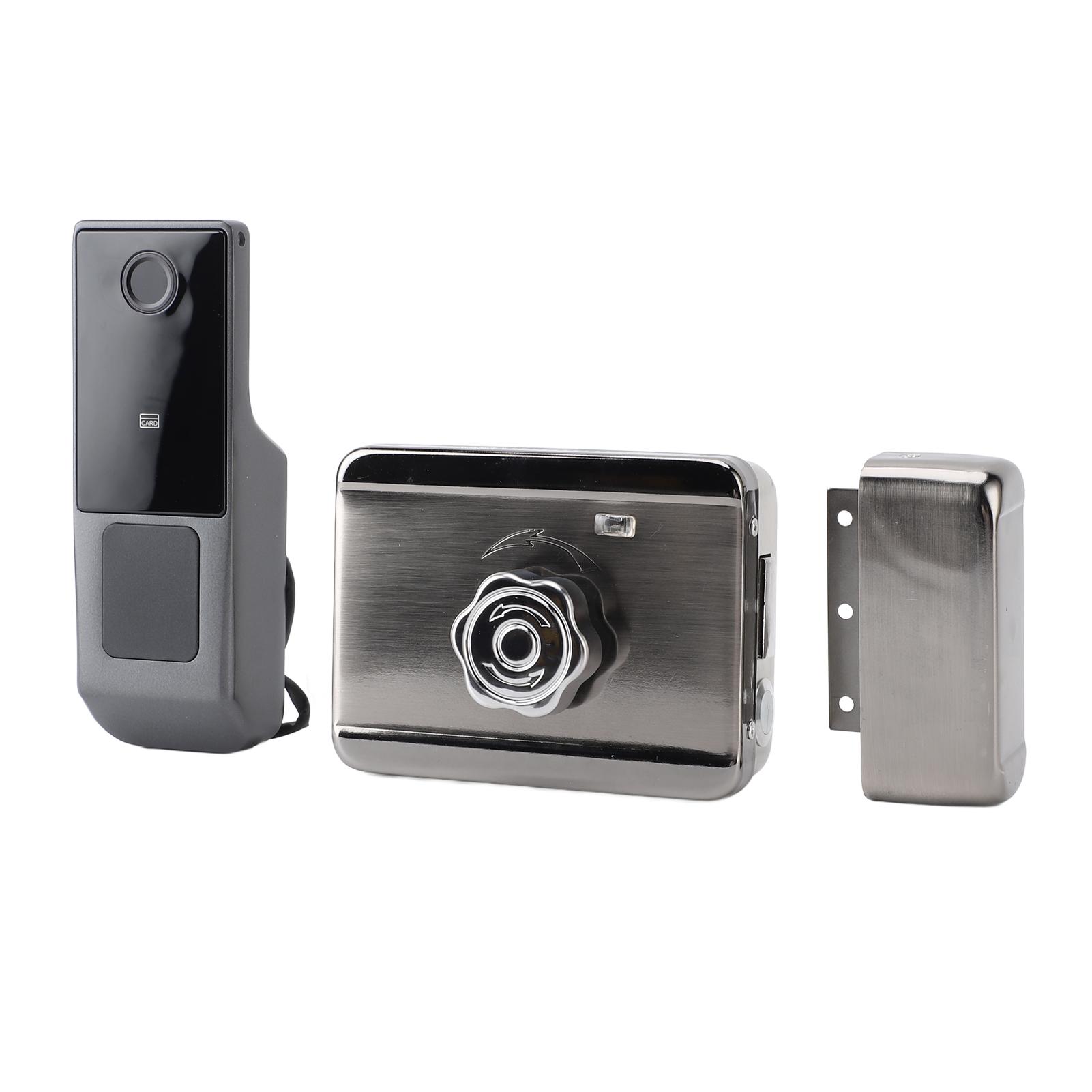 

Smart Lock Professional Safety Waterproof Fingerprint Semiconductor Biometric Technology APP Smart Deadbolt Lock for