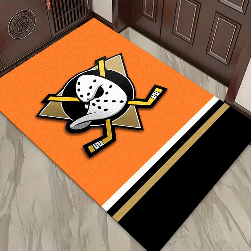 Anaheim Ducks Carpet Rug for Living Room Bedroom Home Sofa Decoration,Kids play Non-slip Floor Mat