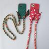 Neue Mode Frühjahr Frau Handtasche Zubehör Ketten Abnehmbare Lange Crossbody Nette Print Silk Strap Frauen DIY Kette Tasche Griffe