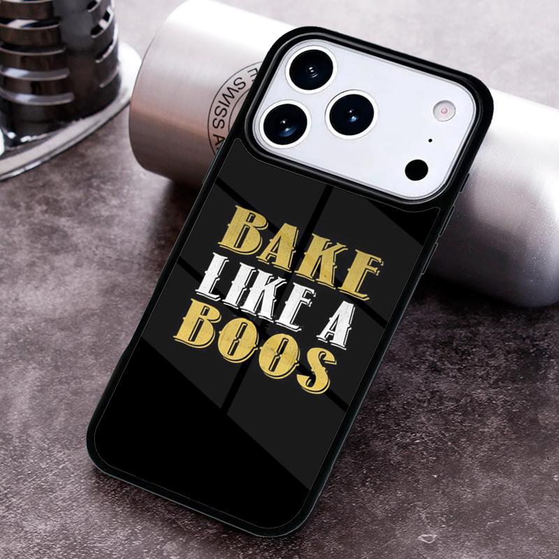 Love Baking Chef Knife Phone Case for iPhone 17 16 15 Pro Max Air 14 13 12 11 Plus Shockproof Capa Cover