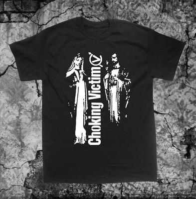 CHOKING VICTIM T- Shirt Plus Anarcho Punk Crust Ska Leftover Crack Star Hipsters Citizen Fish No Cash#Color
