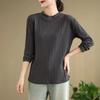 Pullover for Women Cotton Oversize Fleece Thickened Loose Round Neck Casual  Long Sleeve Top
