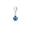 Xiaomi 5pcs Blue Evil Eye Stainless Steel Charms With Lobster Clasp Gold Color DIY Pendant for Bracelet Necklace Earring Jewelry Making