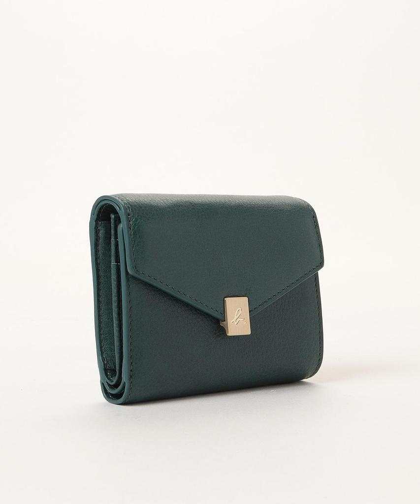 agnes b. Miyuki Wallet TAW04-01 Women's Free Size Green