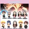 Cute Nezuko Kamado Keychain Figure Anime Doll Collectible Toy For Demon Slayer Fans