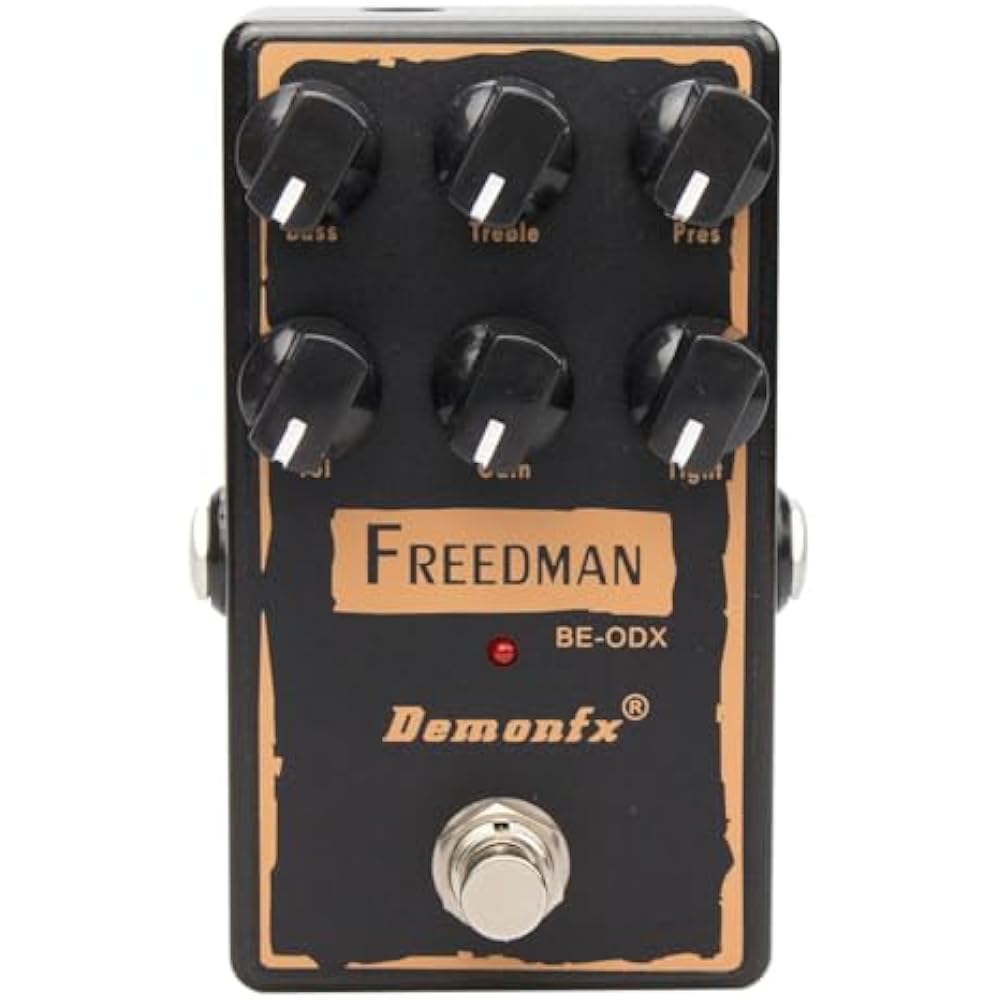 Demonfx Freedman Be-ODX/OverDrive - Distortion Overdrive - Distortion Guitar Effects