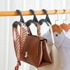1pcs Wardrobe Bag Hanger Arch with Portable Bag Hanger Tie Scarf Buckle Multipurpose Wardrobe Storage Rack Can Bear 15KG