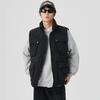 Tide American Down Vest Men's Thermal Vest Autumn and Winter Overalls Plus Fat Plus Sleeveless Shoulder Jacket