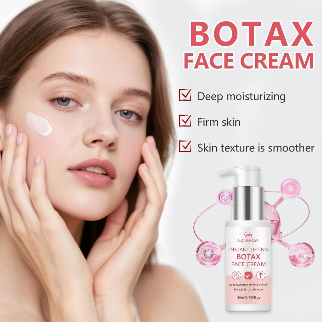 Instant Lifting Botax Face Cream-Enhance Skin, Smooth Out Sagging-Deep Hydration, Firming The Skin-Suitable For All Skin Types, 80g