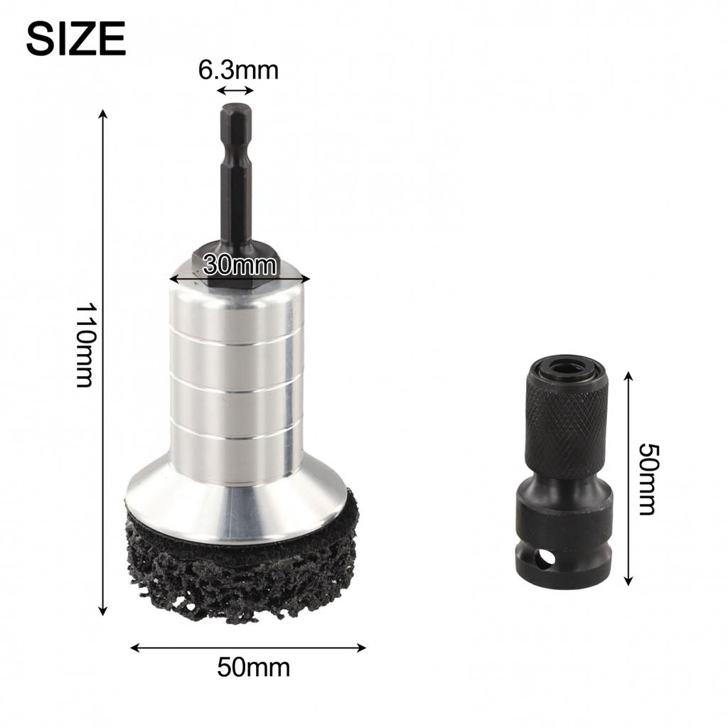 3 Abrasive Pads Included Hub Cleaning Tool Rust Removal Tool