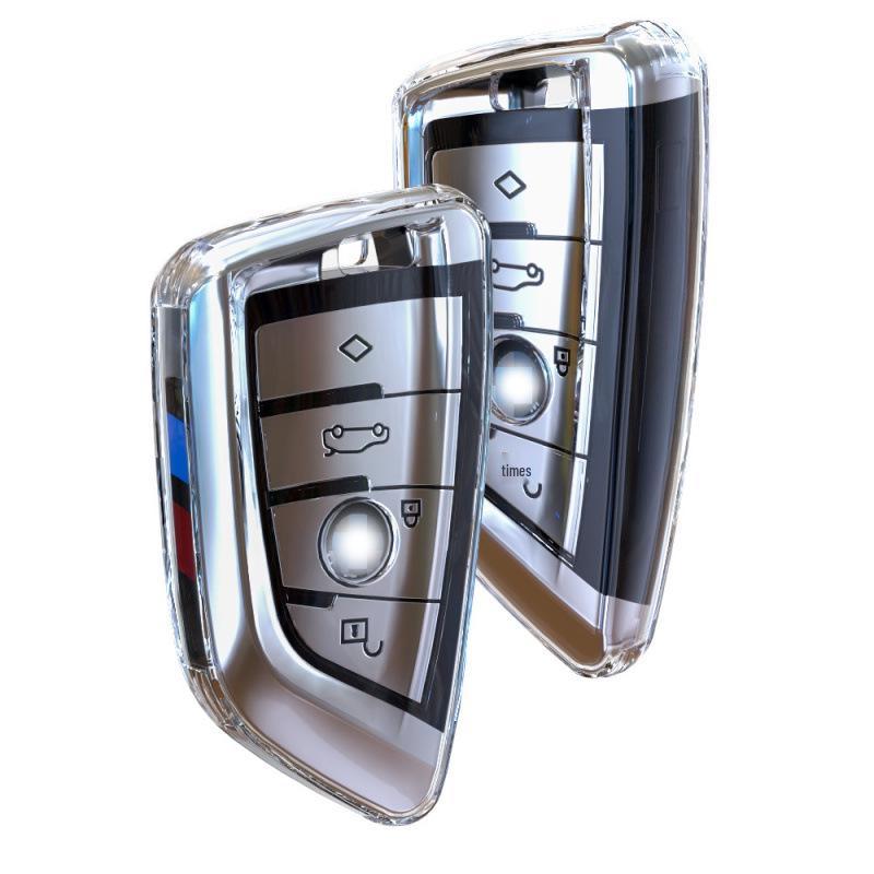 Transparent TPU Key Cover for BMW X3, X5, X6, New 5 Series, 3 Series, 7 Series