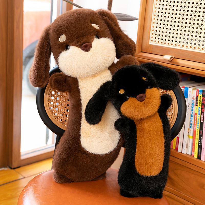Dachshund Rose Plush Toy Stuffed Animal Baby Doll Home Decoration Gift Kids