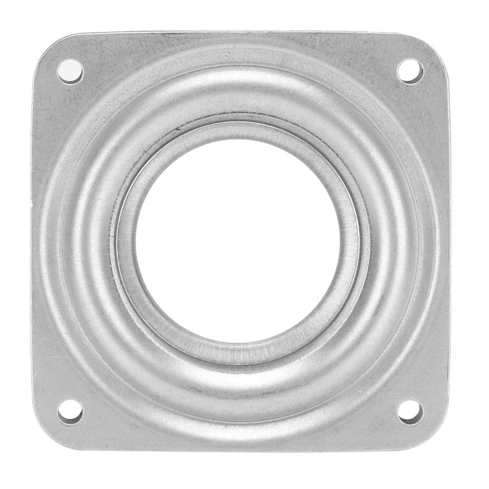 4pcs Square Turntable Replacement Part 360 Degree Rotation Rotating Bearing Plate Recliner Chair