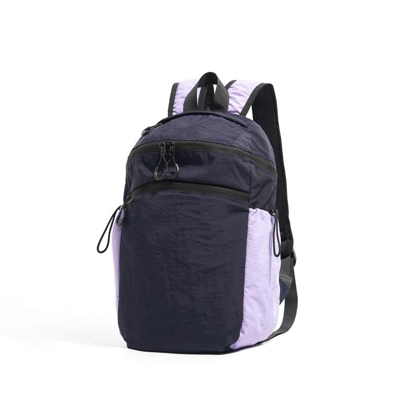 Outdoor Nylon Sports Bag Lightweight Backpack Unisex Backpack фиолетовый
