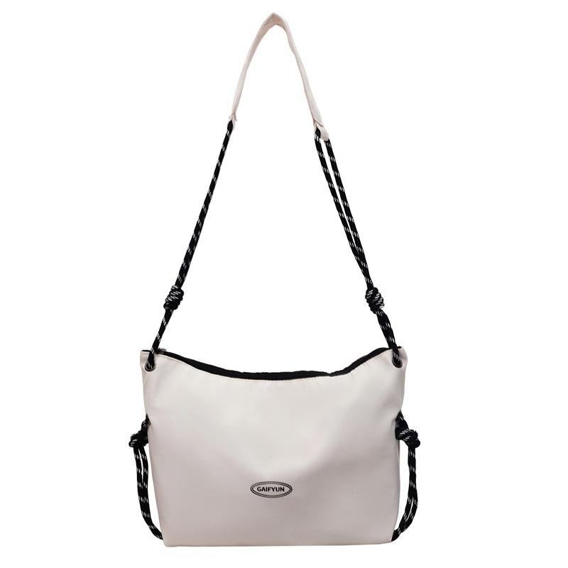 New fashion tote bag casual versatile bag female students class large capacity simple shoulder messenger bag