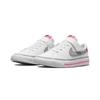 Nike Court Legacy Low top Skateboard Shoes Gray White Children Aged 3 7 Years Old DA5381-111