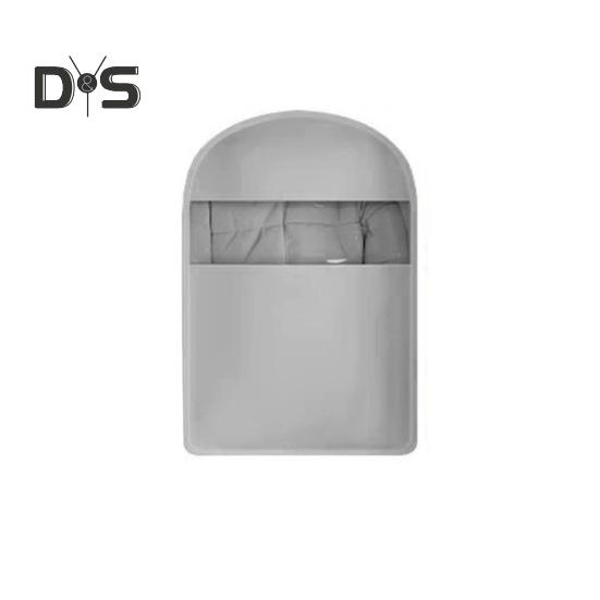 

1/3 шт. Подвесные сумки для одежды с самокомпрессионной молнией большой емкости, пылезащитные, экономящие место сумки для одежды M серый