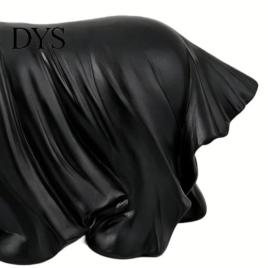 Decorative Ghost Sculptures Halloween Dog Figurine, Resin Spooky Draped Cute Statues Statue for Living Room, Bedroom, Office, Home Desktop Decor