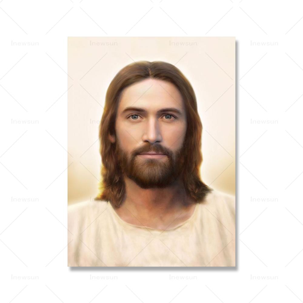 Christ Religious Belief Series Jesus Canvas Painting Poster Print Wall Art Pictures For Room Church Home Decoration Vintage