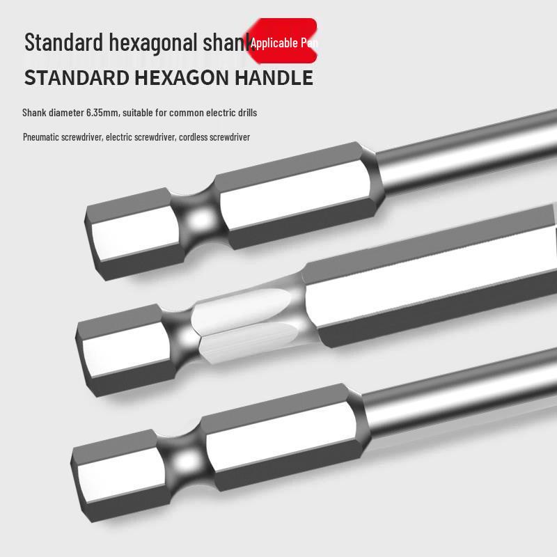 Hexagonal Driver Bit Extension for Screwdriver and Drill