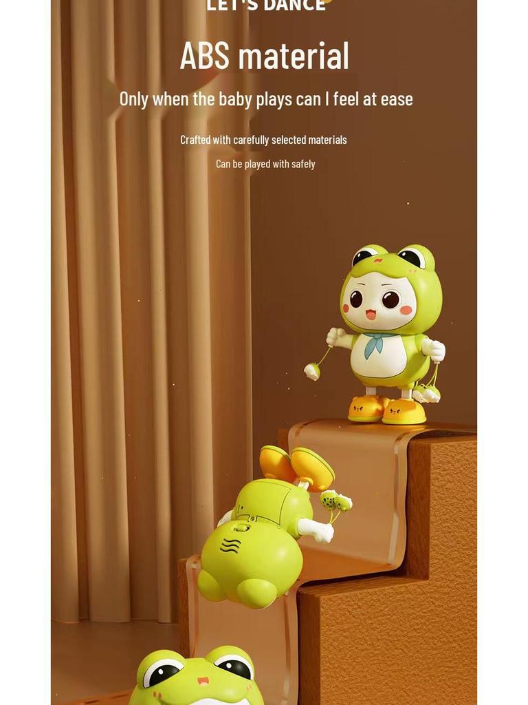 Dancing Frog Robot Toy with Lights & Music - Educational Gift for Kids