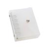 1pc Semi-transparent M5 A7 Loose-leaf Notebook Ring Binder Cover with Envelope Clip Notebook Organizer Portable Large Capacity