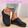Fall Womens Platform Loafers With Embroidery And Rubber Sole For Casual Office Wear