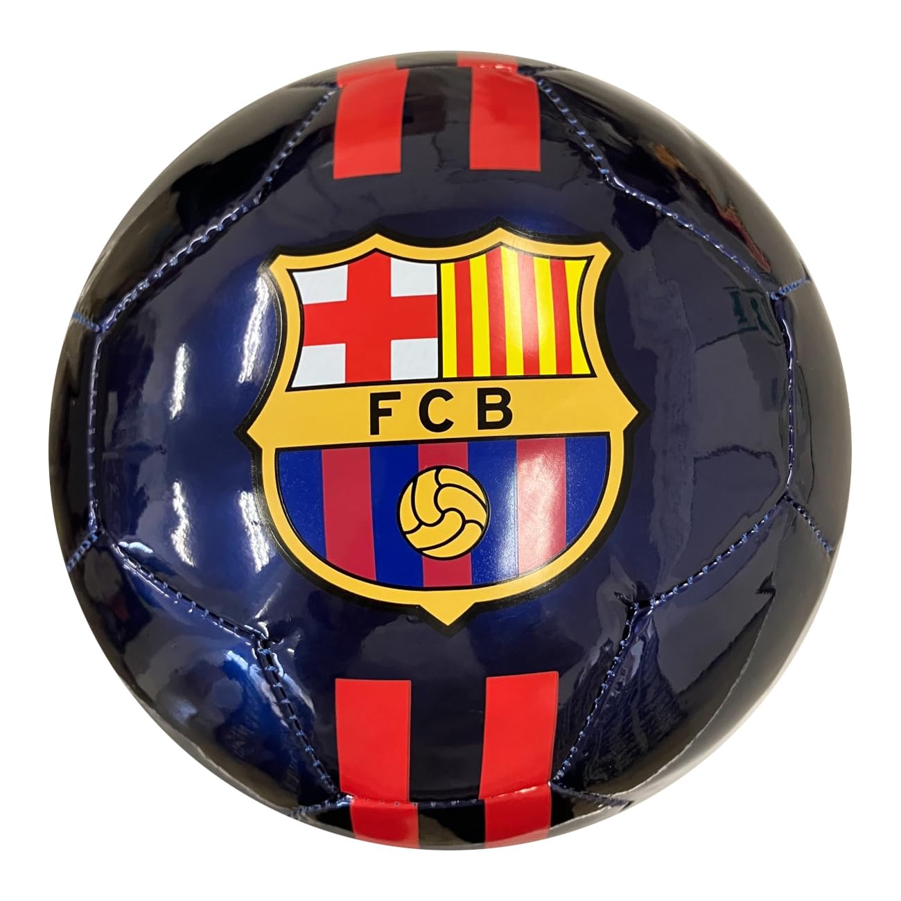 

New FC Barcelona Size 4 Soccer Ball for Leisure