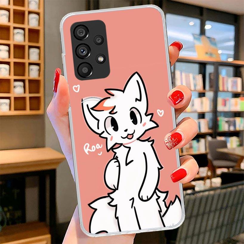 Boykisser Cat Phone Case For Samsung Galaxy A12 A22 A32 A52 A72 A02S Phone Case Note 20 Ultra 10 S10 Plus A51 A71 A50S A20S A10S
