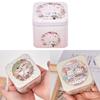 Candy Box Cartoon Bear Rabbit Pattern Good Sealing Vintage Gift Giving Portable Easter Cookie Gift Tins For Holiday