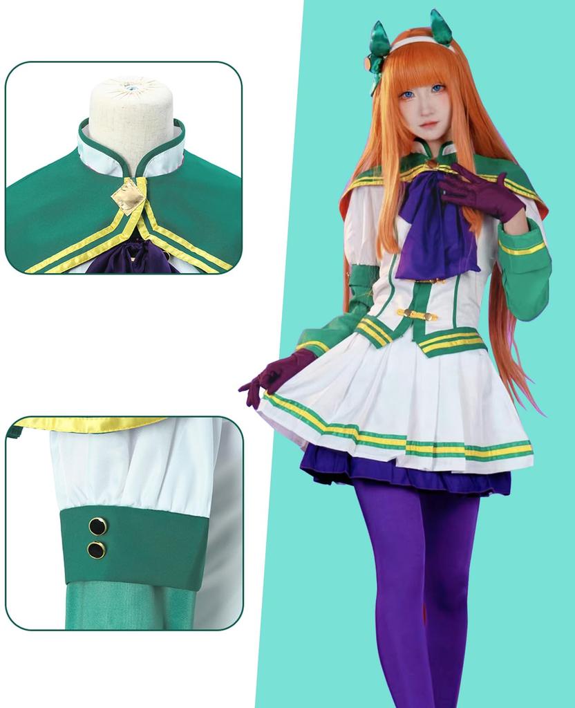Silence Suzuka Cosplay Wettbewerb Uma Musume Pretty Derby Silence Suzuka Foto Rennveranstaltung Kostüm [NOKIJP] Kostüm, Outfit, Cosplay, Stil,