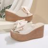 Ciabatte con plateau taglia grande scarpe da donna estate nuove piattaforma impermeabile tavolo con ciabatte scarpe da donna