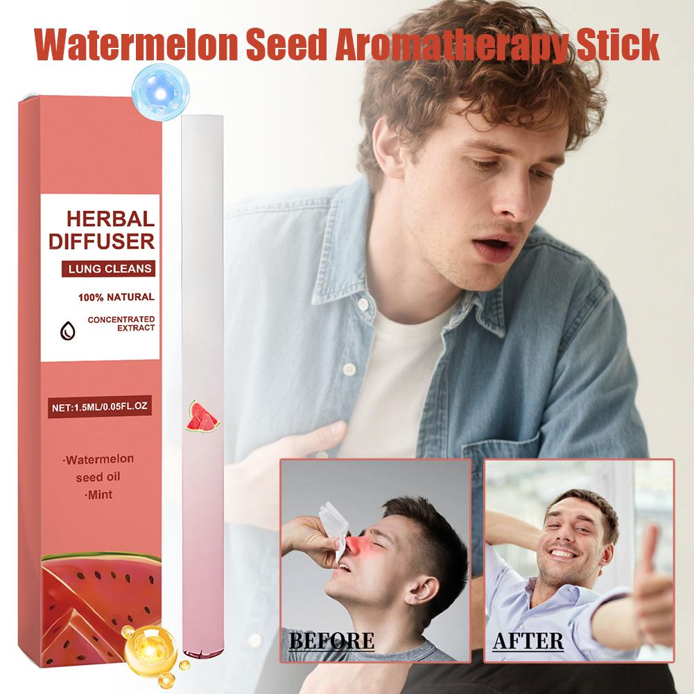 Watermelon Seed Aromatherapy Stick Long-Lasting Deep Nourishing Diffuser Pen For Sleep Support Fragrance Health Products