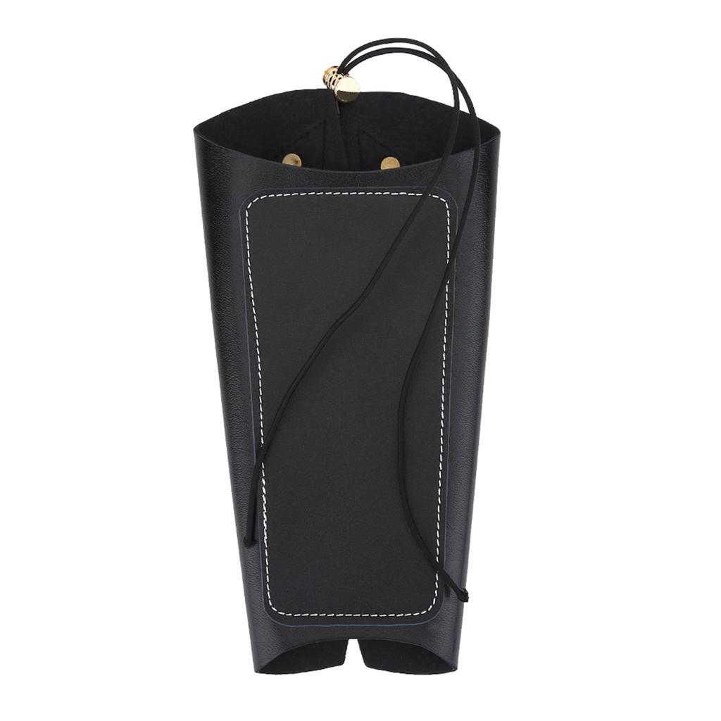 Durable Adjustable Archery Arm Guard Protection Tackle Accessory for Hunting Shooting(Black)