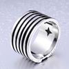 European and American Motorcycle Men's Skull Bracelet Ring