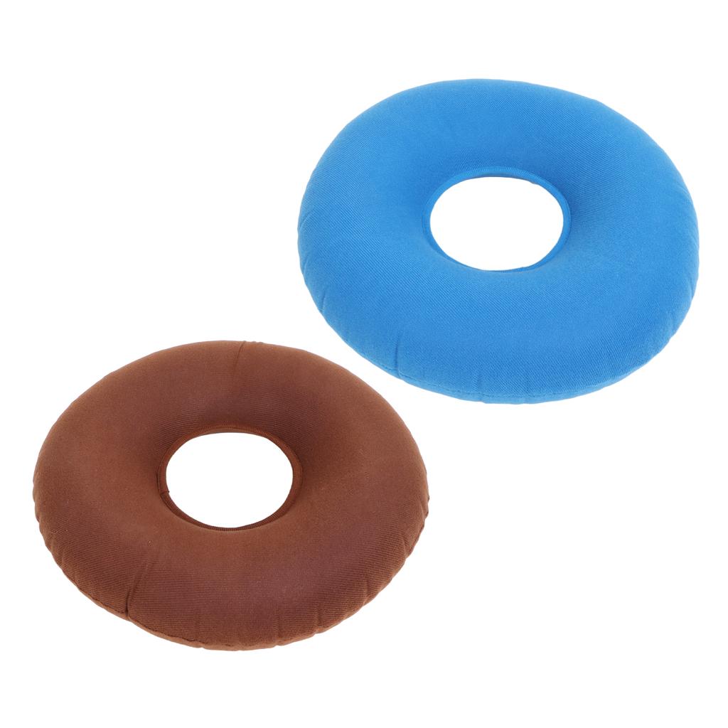 Inflatable Sitting Cushion Round Shape Prevent Bedsore Leakproof Wheelchair Stool Chair Cushion