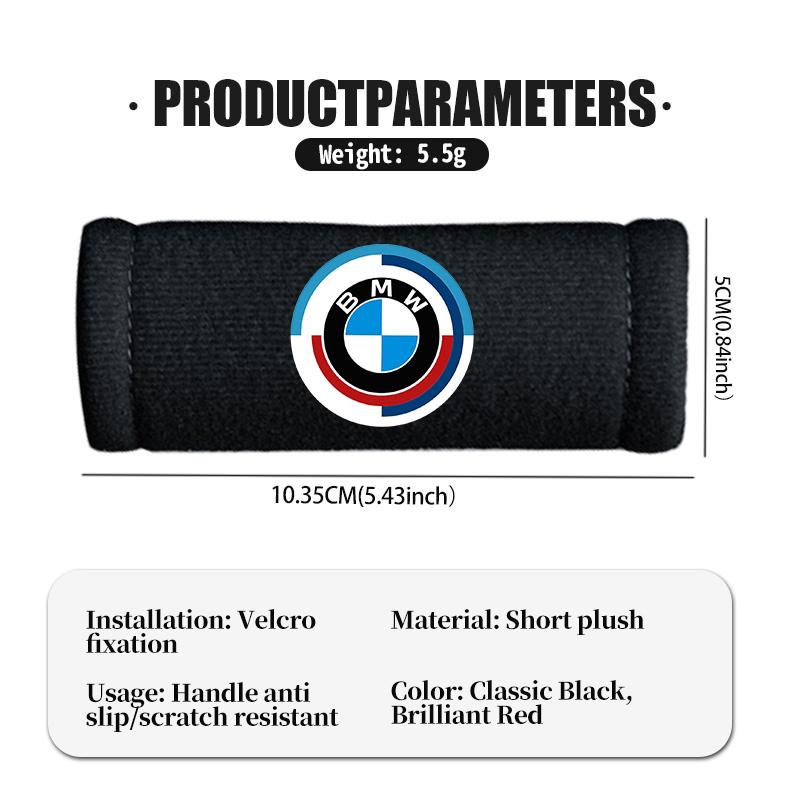 Plush Car Roof Armrest Handle Protective Cover Anti Slip Interior For BMW X1 X2 X3 X4 X5 X6 F49 F39 F25 G01 F16 G06 G07 F25 F30 FC3