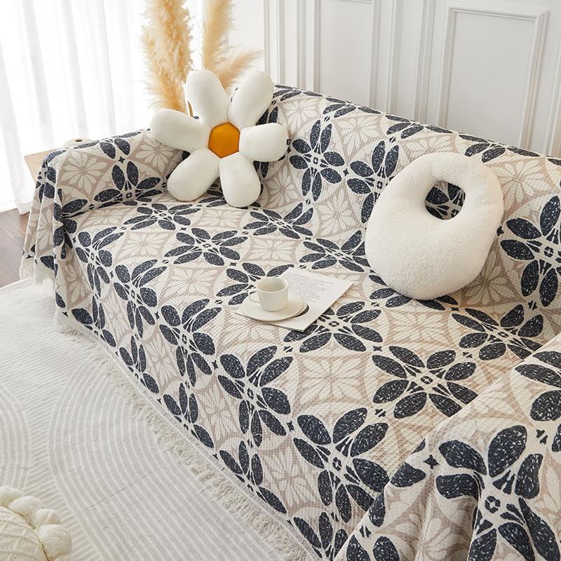 Ethnic Style Sofa Towel, Four-season Universal Sofa Cover, Sofa Blanket, Full Cover, All-inclusive One-piece Sofa Cover, Cover Cushion