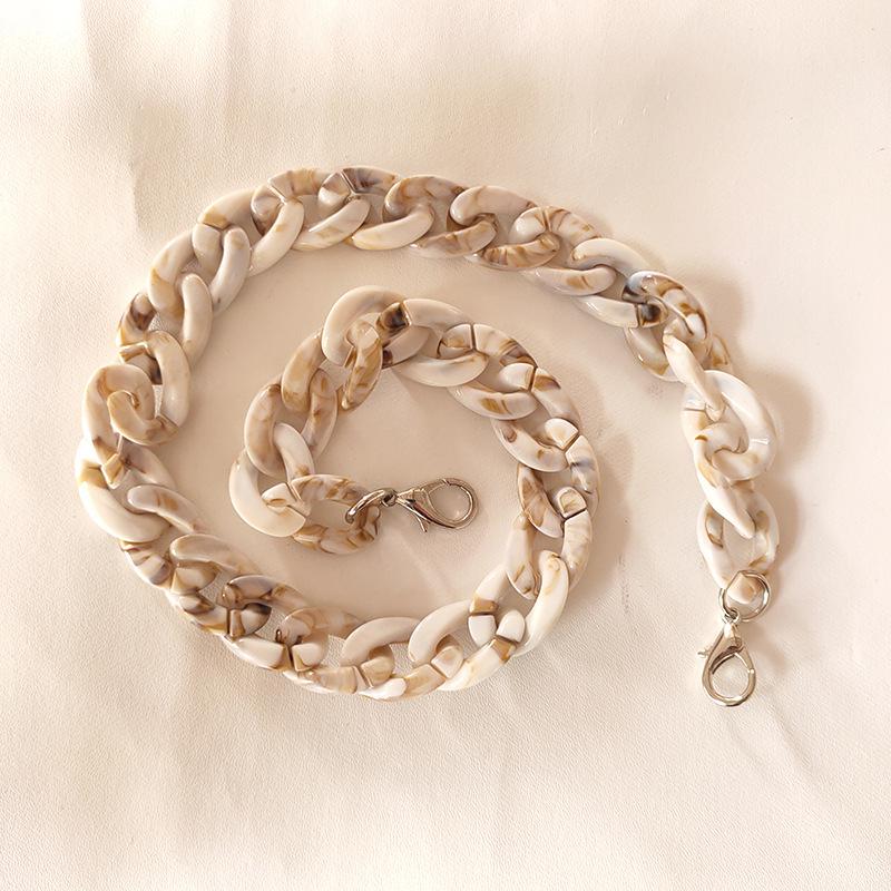 Acrylic Resin Chain Strap for Vintage Shoulder Handbags