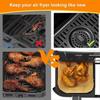 100 Pcs Ninja Air Fryer Liners Disposable, Non-Stick Parchment Paper for Ninja