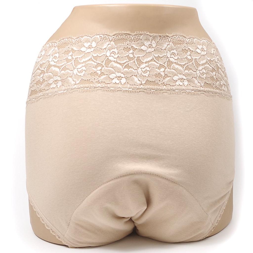 Ah Urinary Incontinence Severe Incontinence Beige [Peace Kobo] Shorts, Pants, (100cc), Women's, L,