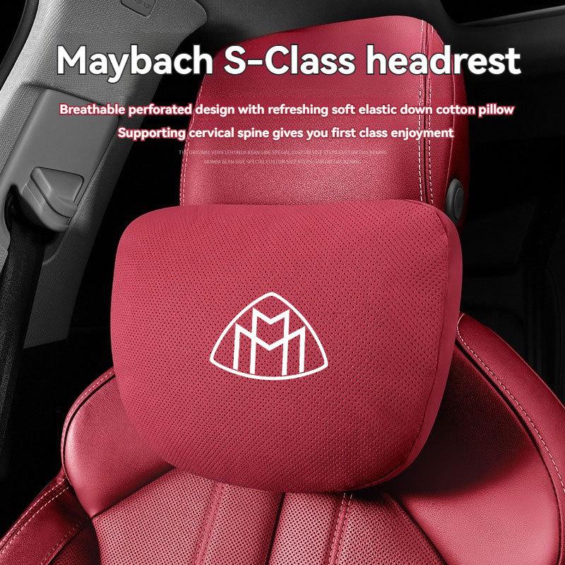 Per Mercedes Benz Maybach S320L S400 S500 S600 S680 S680 GLS480 GLS600 Cuscino Morbido per Poggiatesta Auto Cuscino Lombare di Supporto per Sedile