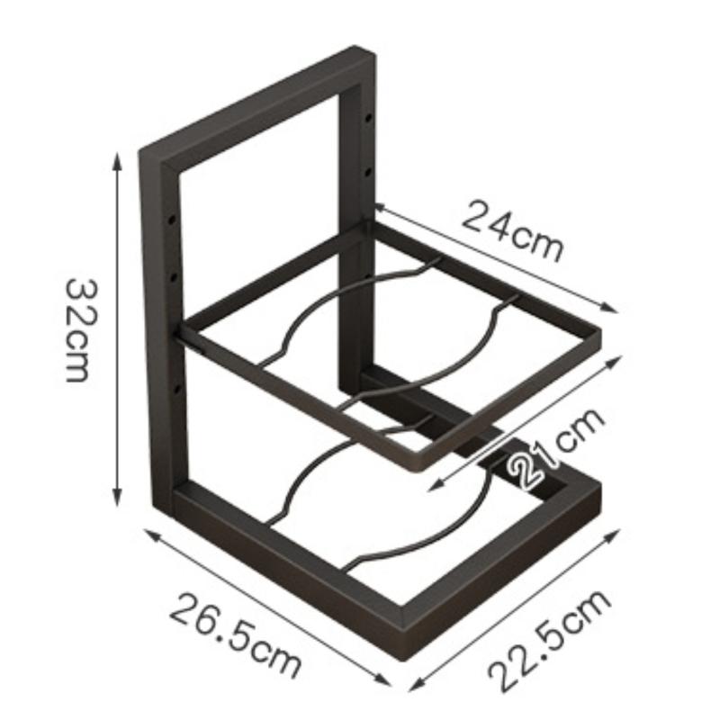 

Органайзер для подвесной полки для посуды под раковину, регулируемый, для хранения кухонной утвари, сверхпрочная полка для экономии места, для шкафа, держатель для кухонной утвари