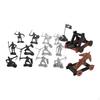 Soldiers Toy Chariot Medieval Figures for Party Supplies Scene Layout Diorama