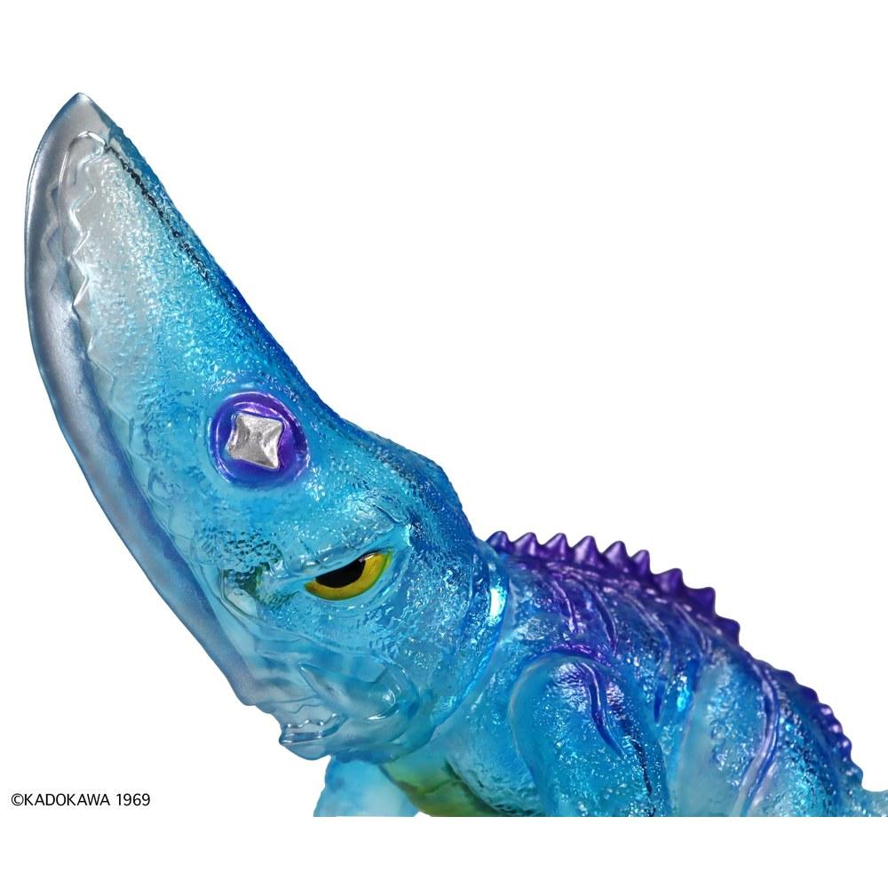 Cao Middle Size Series Gamera PVC Painted Soft Vinyl Figure Gamera 1969 Clear Blue Ver. 130mm