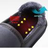 2024 Couple Snow Boots Home Flat Cotton Shoes Men Comfortable Plush Shoes Winter Slip On Warm Casual Shoes for Men Botas Hombre