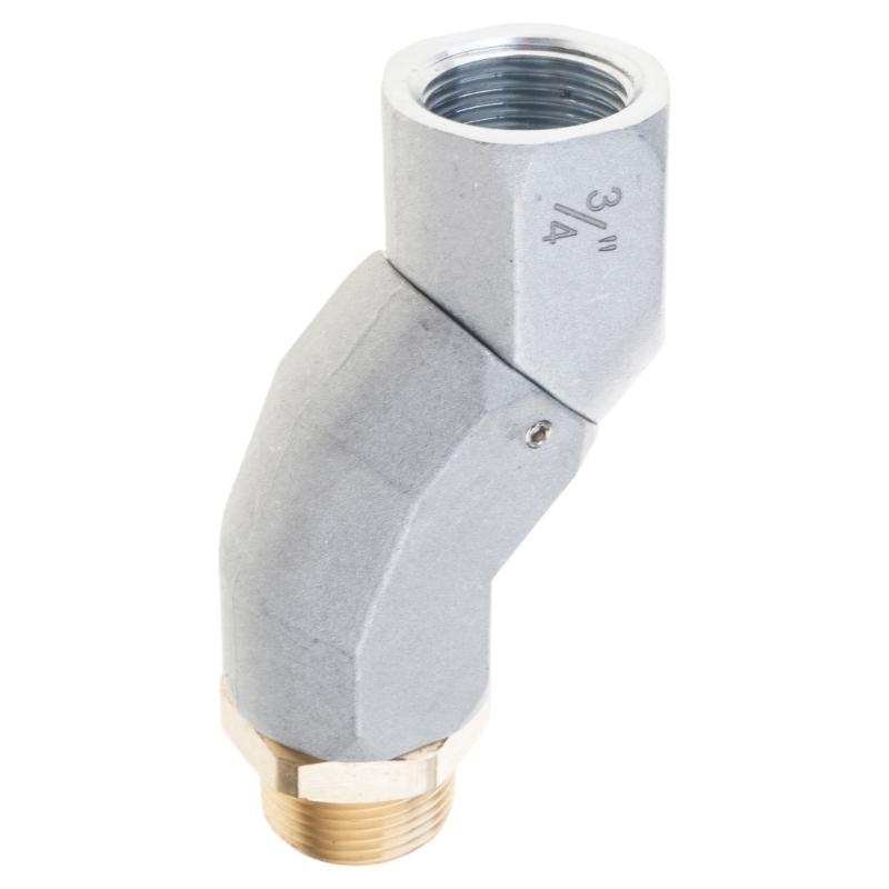 Fuels Hose Swivel 360 Rotaing Connector 3/4inch Nozzle Joint Head Connector Fuels Hose Swivel Fitting Easy to Install