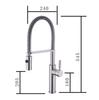 Tuqiu Pull out Kitchen faucet Brushed Gold kitchen sink Mixer tap Total Brass kitchen faucet vanity water tap faucet sink faucet