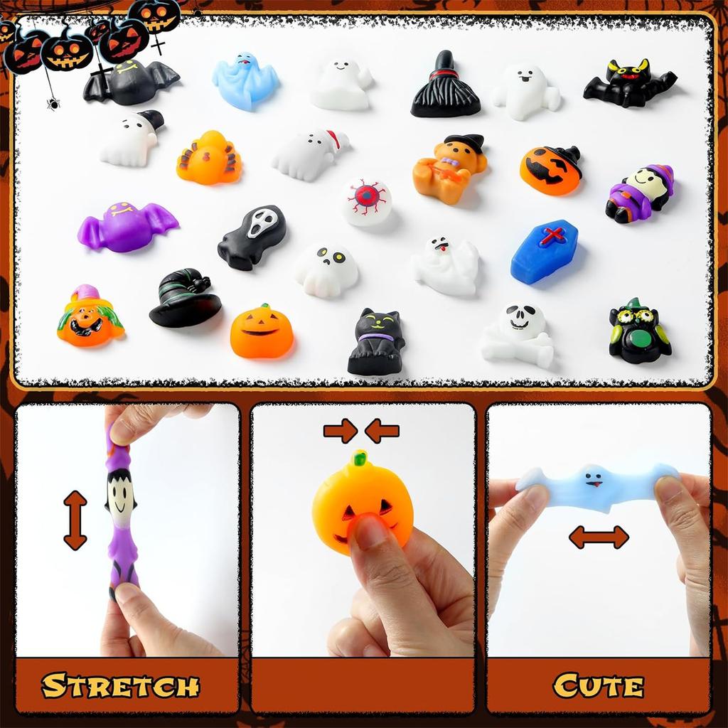 Halloween Stress Relief Pinch Music Countdown Calendar Surprise Box